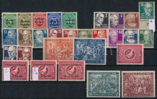 Szovjet zóna komplett kiadások stecklapon (Mi EUR 107.-)