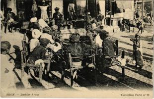 Aden. Barbier Arabe / barber, arab folklore (EK)