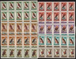 1962 Madarak IV. - Ragadozó madarak sor 10-es tömbökben (12.000)