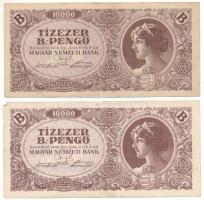 1946. 10.000BP (2x) T:F egyiken kis szakadás Adamo P35