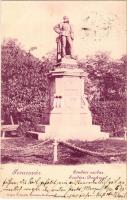 1900 Temesvár, Timisoara; Scudier szobor. Edgar Schmidt kiadása / Scudier-Denkmal / monument (fl)