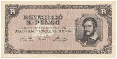 1946. 1.000.000BP T:F szép papír Adamo P37