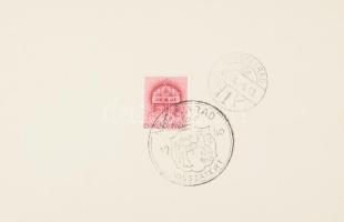 1940 Erdély, összesen 20 db "Visszatért" bélyegzés 5 különböző városból (Gyergyószentmikló...