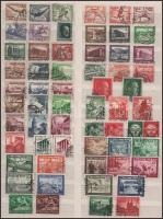 Deutsches Reich 1936-1943 Komplett kiadások nagyalakú berakólapon (Mi EUR 304.-)