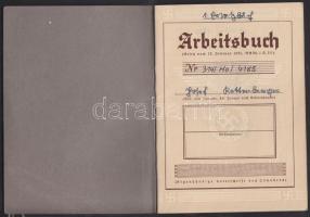1920 Német munkakönyv
