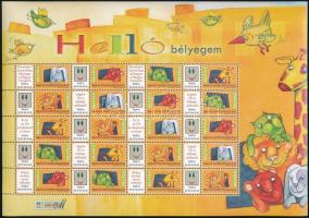 2008 Hello bélyegem - Értékjelzés nélkül promóciós teljes ív (névérték: 5.400)