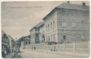 1913 Vajdahunyad, Hunedoara; Vasgyári hivatalház / iron factory office (EK)