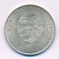 1947. 5Ft Ag "Kossuth" T:AU Adamo F8.1