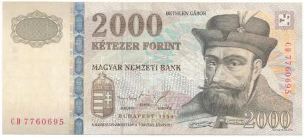 1998. 2000Ft "CD 7760695" T:UNC,AU Adamo F56