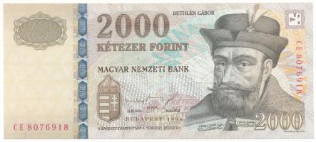 1998. 2000Ft "CE 8076918" T:UNC,AU Adamo F56