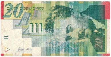 Izrael 1998. 20S T:VG
Israel 1998. 20 Sheqalim C:VG