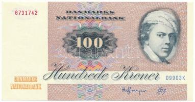 Dánia 1990(1972) 100K "D9903K" T:F, szép papír Denmark 1990(1972) 100 Kroner "D9903K" C:F, fine paper Krause P#51t