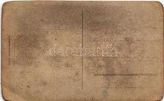 Első világháború, osztrák-magyar katonák gőzmozdonnyal, vasút / WWI Austro-Hungarian K.u.k. military...