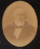 cca 1880-1890 Kossuth Lajos (1802-1894) időskori portréja, nagyméretű fotó Giuseppe Ambrosetti olasz...