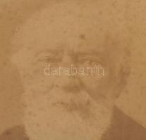 cca 1880-1890 Kossuth Lajos (1802-1894) időskori portréja, nagyméretű fotó Giuseppe Ambrosetti olasz...