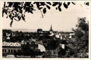 Bánffyhunyad, Huedin; látkép, Bossai kalapgyár üzlete / general view, hat shop