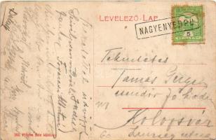 Nagyenyed, Aiud; Szentkirály utcai állami elemi fiúiskola. Földes Ede kiadása / street, elementary s...