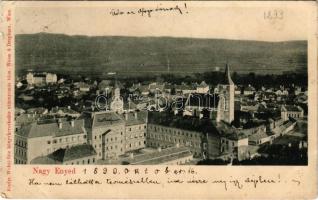 1899 Nagyenyed, Aiud; Bethlen református kollégium, templomok. Wokál kiadása / Calvinist boarding school, churches (kis szakadás / small tear)