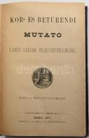 Cantu Caesar: Kor- és betűrendi mutató Cantu Caesar Világtörténelméhez. Kiadja Szent-István-Társulat. Eger, 1877, Érseki Lyc., 2+404 p. Átkötött félvászon-kötés, márványozott lapélekkel, kissé kopott borítóval.