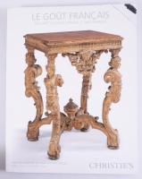 Christie's aukciós katalógus, vegyes régiségek témában, 2014, leütési listával.