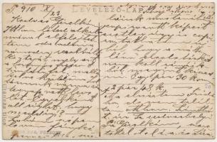 1910 Pozsony, Pressburg, Bratislava; tűzvész után / after the fire. Kozics Ede photo (EK)