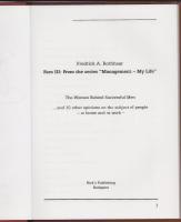 Frederic A. Rothhaar: Fari III: From the series "Management - My Life." The Women Behind S...