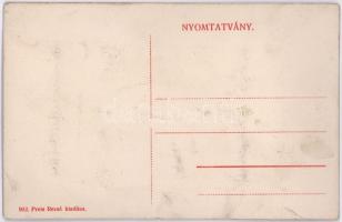 Párkány, Parkan, Stúrovo; kilátás az esztergomi bazilikára, Nagy és Szabó, Steiner Mór üzlete. Preis...