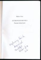 Balázs Géza: Antroposzemiotika. Életünk feltűnő jelei. DEDIKÁLT! Magyar szemiotikai tanulmányok 31. ...