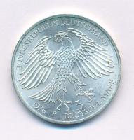 Német Szövetségi Köztársaság 1976D 5M Ag "Grimmelhausen halálának 300. évfordulója" T:AU,XF patina Federal Republic of Germany 1976D 5 Mark Ag "300th Anniversary - Death of Grimmelhausen" C:AU,XF patina Krause KM#144