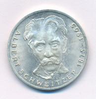 Német Szövetségi Köztársaság 1975G 5M Ag "Albert Schweitzer" T:AU patina
Federal Republic...