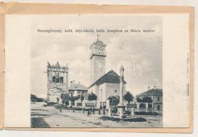 Poprád (Tátra, Magas-Tátra, Vysoké Tatry); Képeslapfüzet 8 képpel, közte sörgyár, papír borítóval. S...