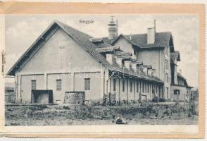 Poprád (Tátra, Magas-Tátra, Vysoké Tatry); Képeslapfüzet 8 képpel, közte sörgyár, papír borítóval. S...