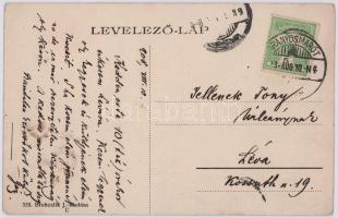 1908 Aranyosmarót, Zlaté Moravce; Tisztviselőtelep. Brunczlik J. kiadása / officials colony, villa (...