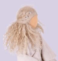 Ültethető baba asztaldísz, m: 28 cm