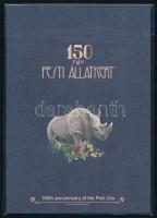 2016 150 éves a Pesti Állatkert szett 4 klf speciális azonos sorszámú blokkal, tokban eredeti csomagolásban (73.000)