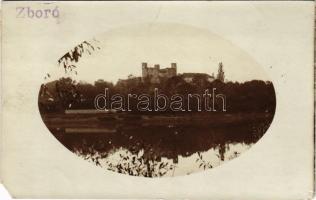 1907 Zboró, Zborov; vár / castle ruins. photo (EM)