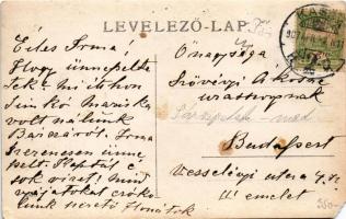 1907 Zboró, Zborov; vár / castle ruins. photo (EM)