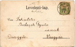 1903 Alsószarvas, Szarvas, Dolny Jelenec (Óhegy, Staré Hory, Besztercebánya); Kiadja Lechnitzky O. 1...