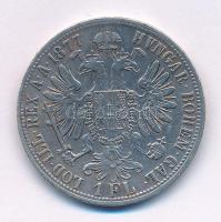 Ausztria 1877. 1Fl Ag "Ferenc József" T:VF Austria 1877. 1 Florin Ag "Franz Joseph" C:VF Krause KM#2222