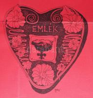 1981 Dunai Imre és Tettamanti Béla kiállítása, Stúdió Galéria, Bp., plakát, papír, Kossuth Nyomda. H...