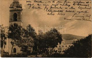 Vinna, Vinné; templom, utca / church, street