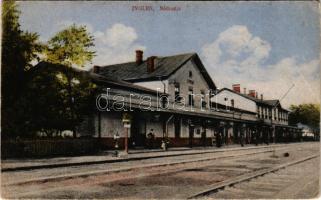 Zólyom, Zvolen; Nádrazja / vasútállomás / railway station (EK)
