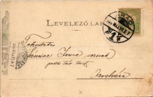 1903 Arad, Szabadság tér, piac, Ipar és Népbank, Adria Biztosító, Kuttn Gyula és Hubatschek T. üzlet...