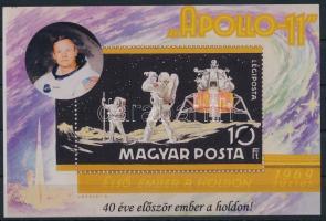 2009/85 40 éve először ember a Holdon emlékív