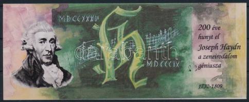 2009/87 Joseph Haydn emlékív