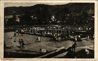 1943 Kovászna, Covasna; Strandfürdő. Hadnagy bazár kiadása / swimming pool, spa (Rb)