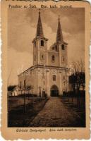 Ipolyság, Sahy; Római katolikus templom. Polgár Ignác kiadása / Catholic church