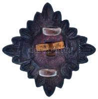 Nagy-Britannia DN "Order of Bath" tiszti jelzés, részben zománcozott, aranyozott felvarró ...