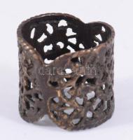 Antik réz gyűrű, m: cca 57