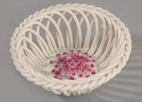 Herendi Waldstein mintás ékszeres tálka, jelzett, hibátlan, d: 9,5 cm